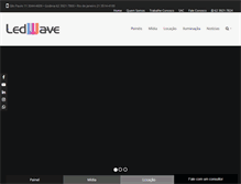 Tablet Screenshot of ledwave.com.br
